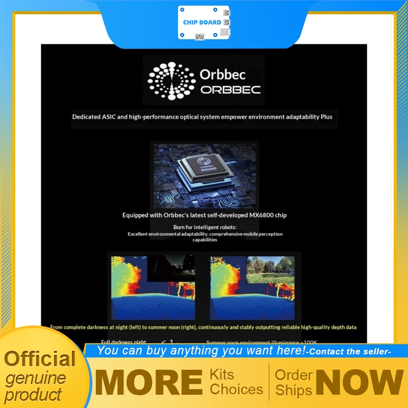 Outdoor Lighting And Camera - ORBBEC Gemini 345LG 3D depth camera,