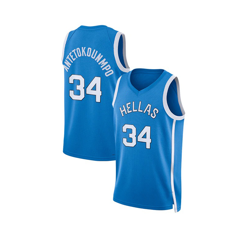 Outdoor Lighting Jersey - Basketball jerseys 2024 HELLAS 34 Antetokounmpo