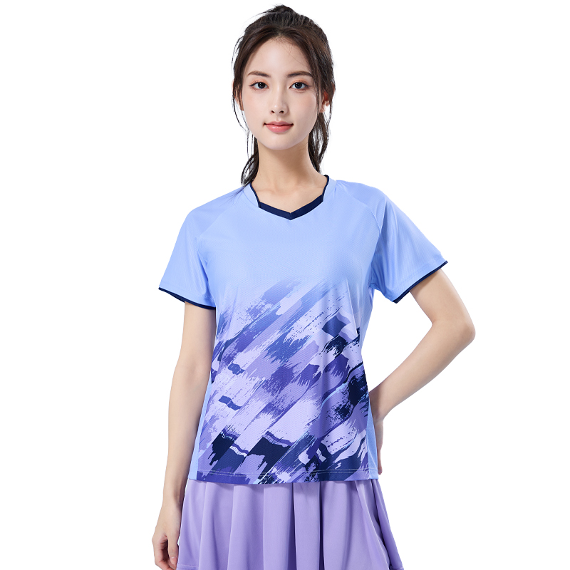 Outdoor Lighting Jersey - Badminton Shirts Women 3D Printed High
