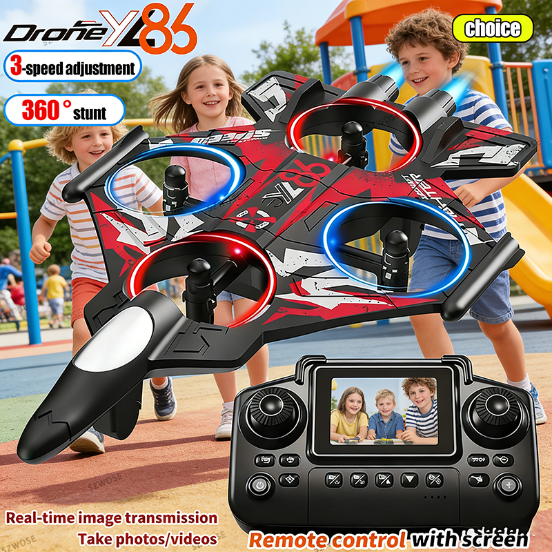 Outdoor Lighting And Camera - 2026 New YL86 RC Foam Airplane