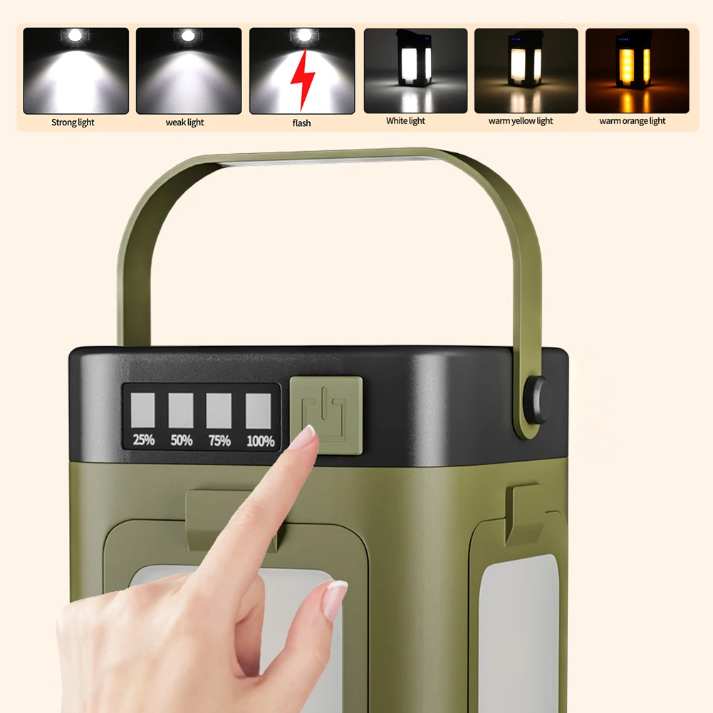 Solar Outdoor Portable Camping - Outdoor Lighting Lamps recensione e prezzo