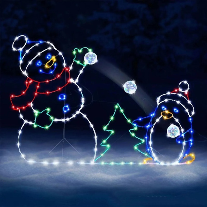 Snowball Light LED Glowing Sno - Outdoor Lighting Yard Ideas recensione e prezzo