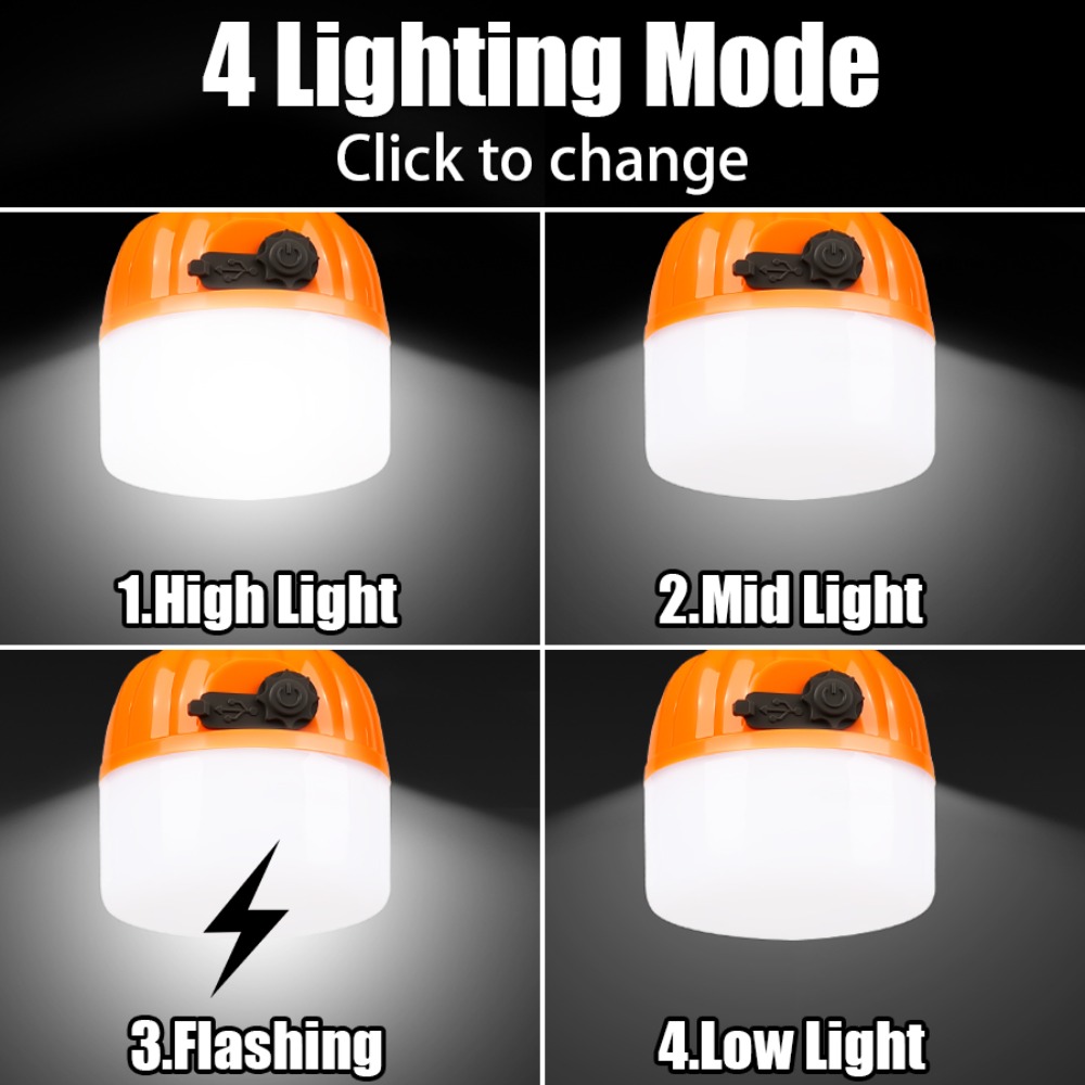 Portable Mini Camping Lamp 4 L - Outdoor Lighting Lamps recensione e prezzo