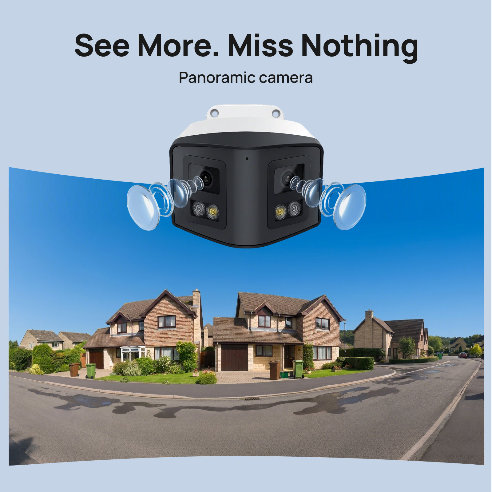 VIKYLIN 170° Panoramic Securit - Outdoor Lighting Mains Powered recensione e prezzo