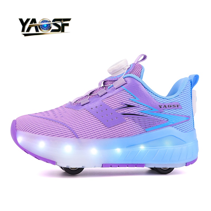 Kids 4-Wheel LED Light Up Shoe - Outdoor Lighting Effects recensione e prezzo