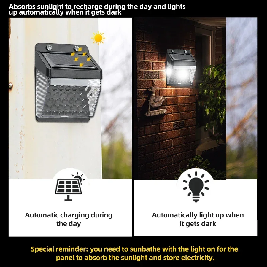 LED Solar Light PIR Motion Sen - Outdoor Lighting Lamps recensione e prezzo