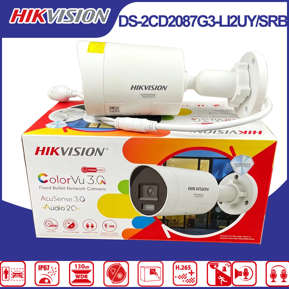 Hikvision DS-2CD2087G3-LI2UY/S - Outdoor Lighting Mains Powered recensione e prezzo