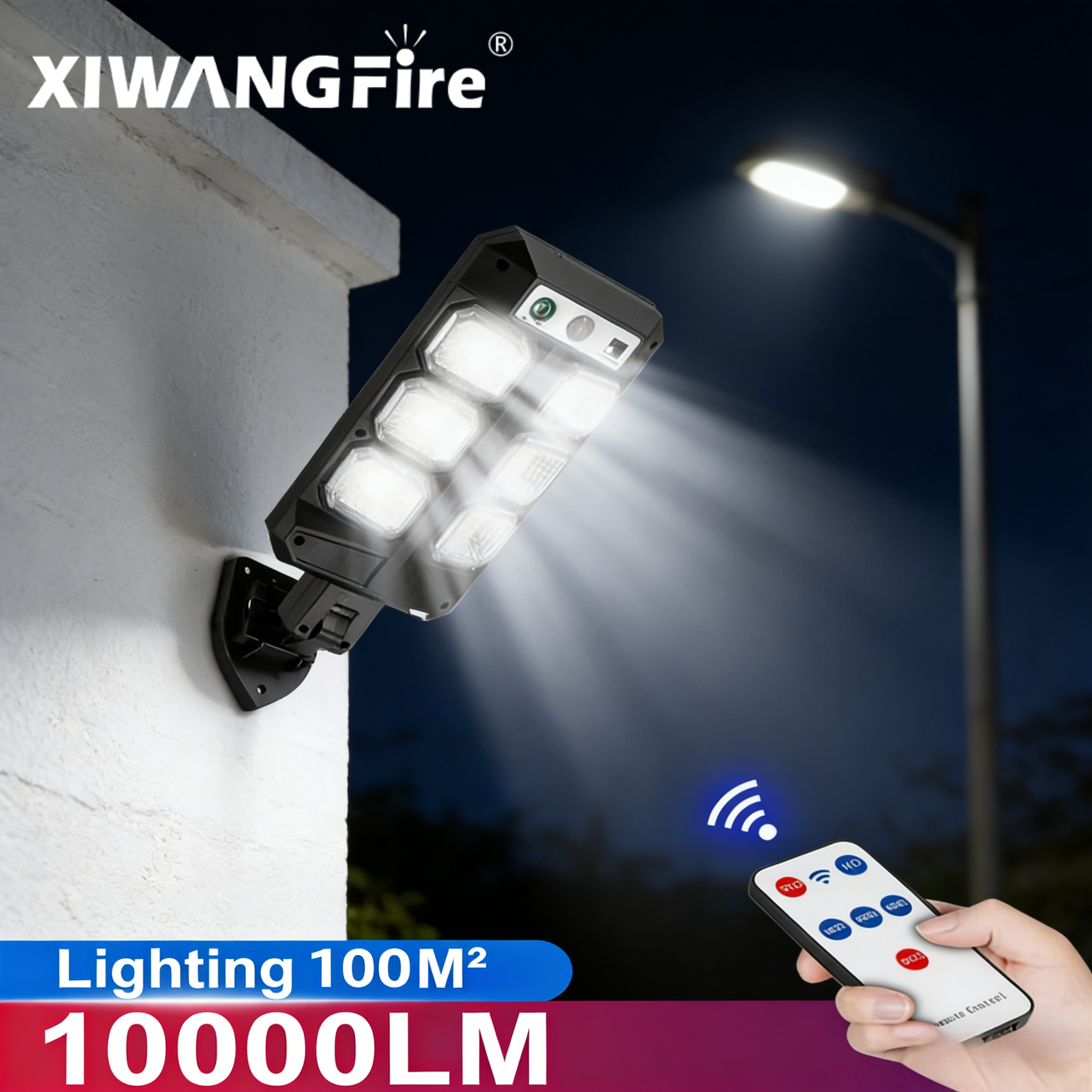 Outdoor Solar Street Lights, W - Outdoor Lighting Lamps recensione e prezzo