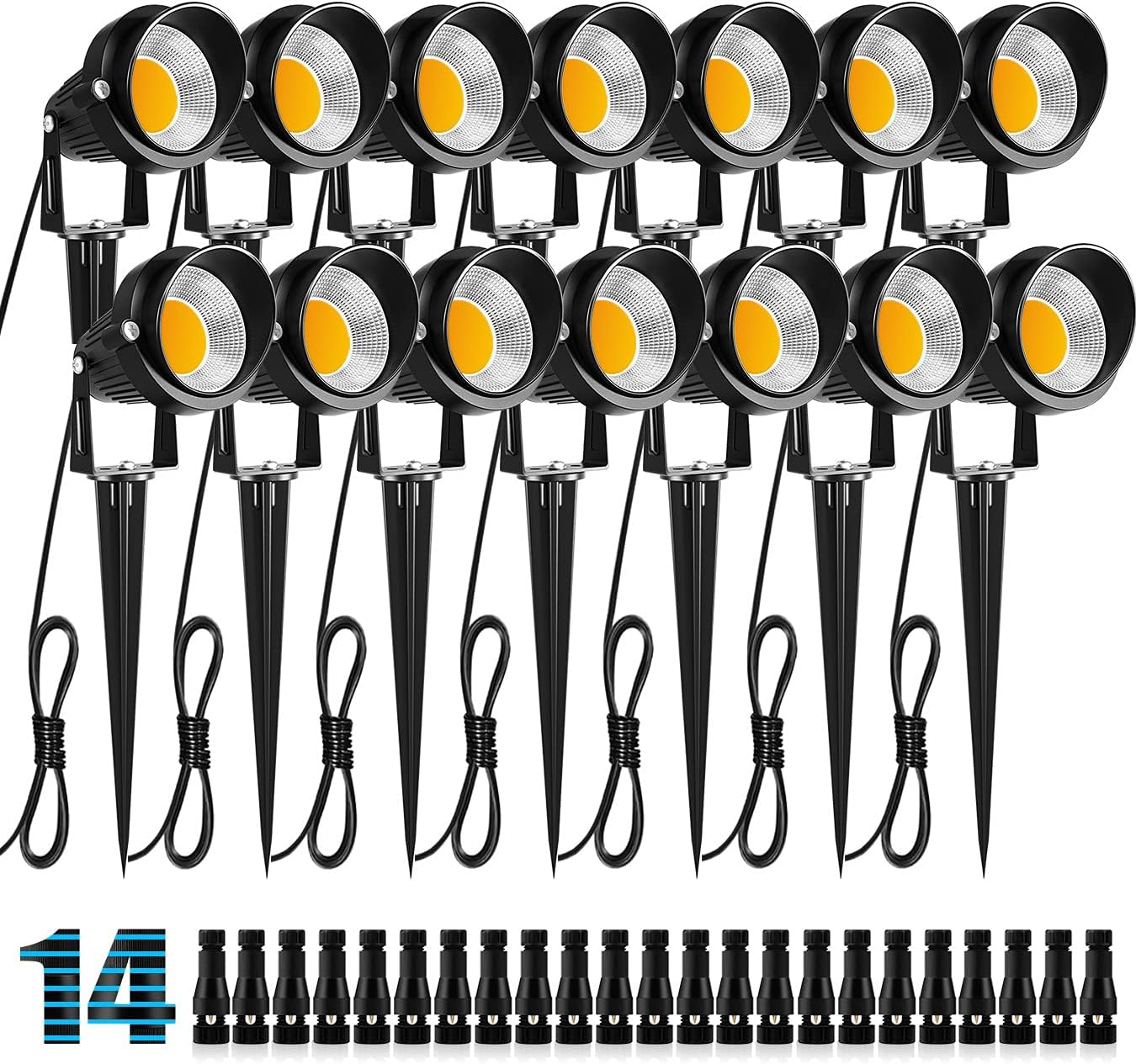 10W LED Landscape Lights with  - Outdoor Lighting Landscape recensione e prezzo
