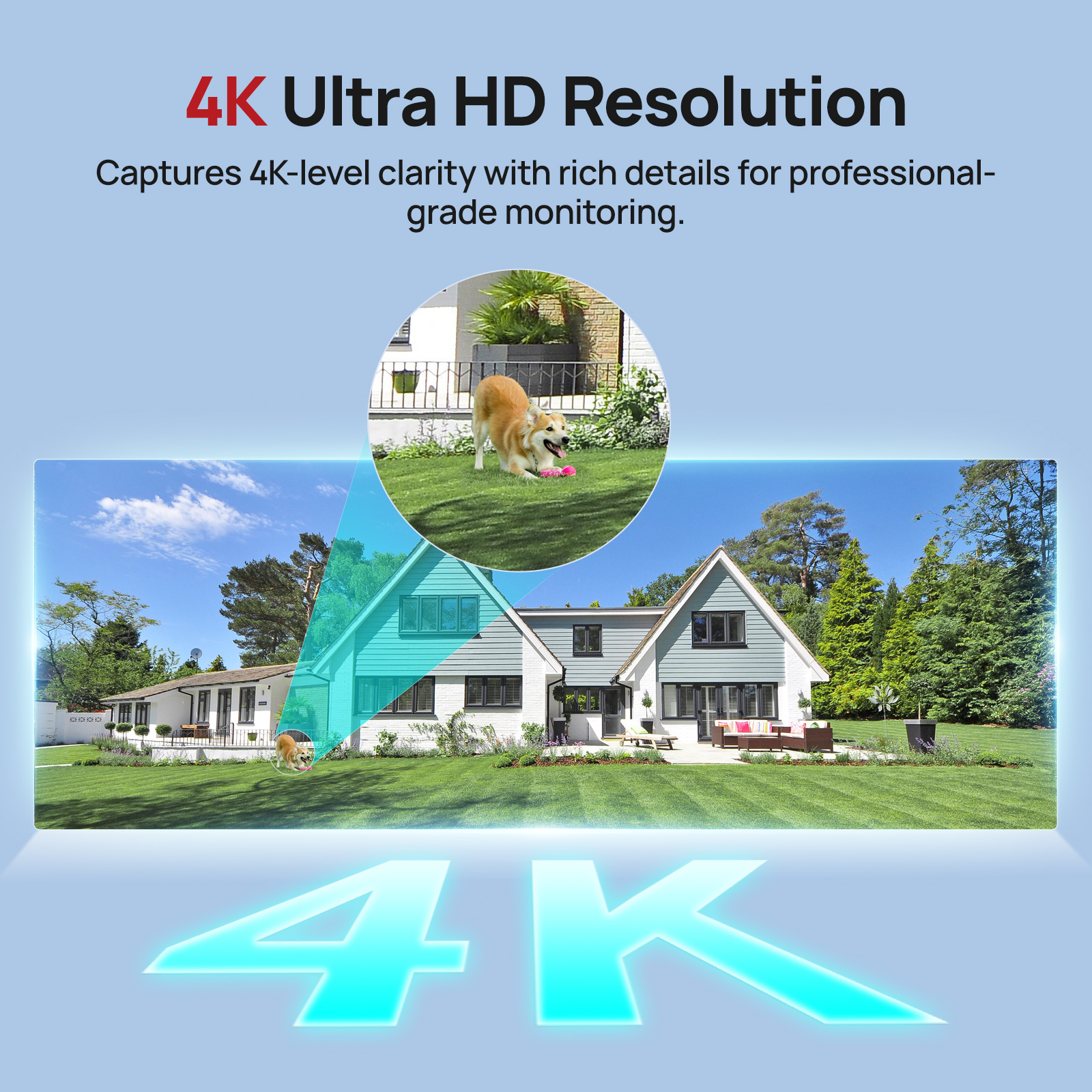 VIKYLIN 8MP 4K IP Security Cam - Outdoor Lighting Mains Powered recensione e prezzo