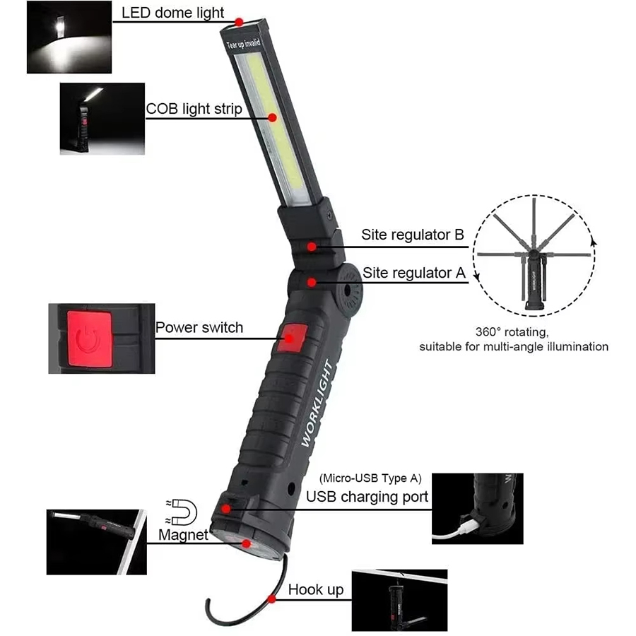 Portable LED Flashlight with M - Outdoor Lighting Guide recensione e prezzo