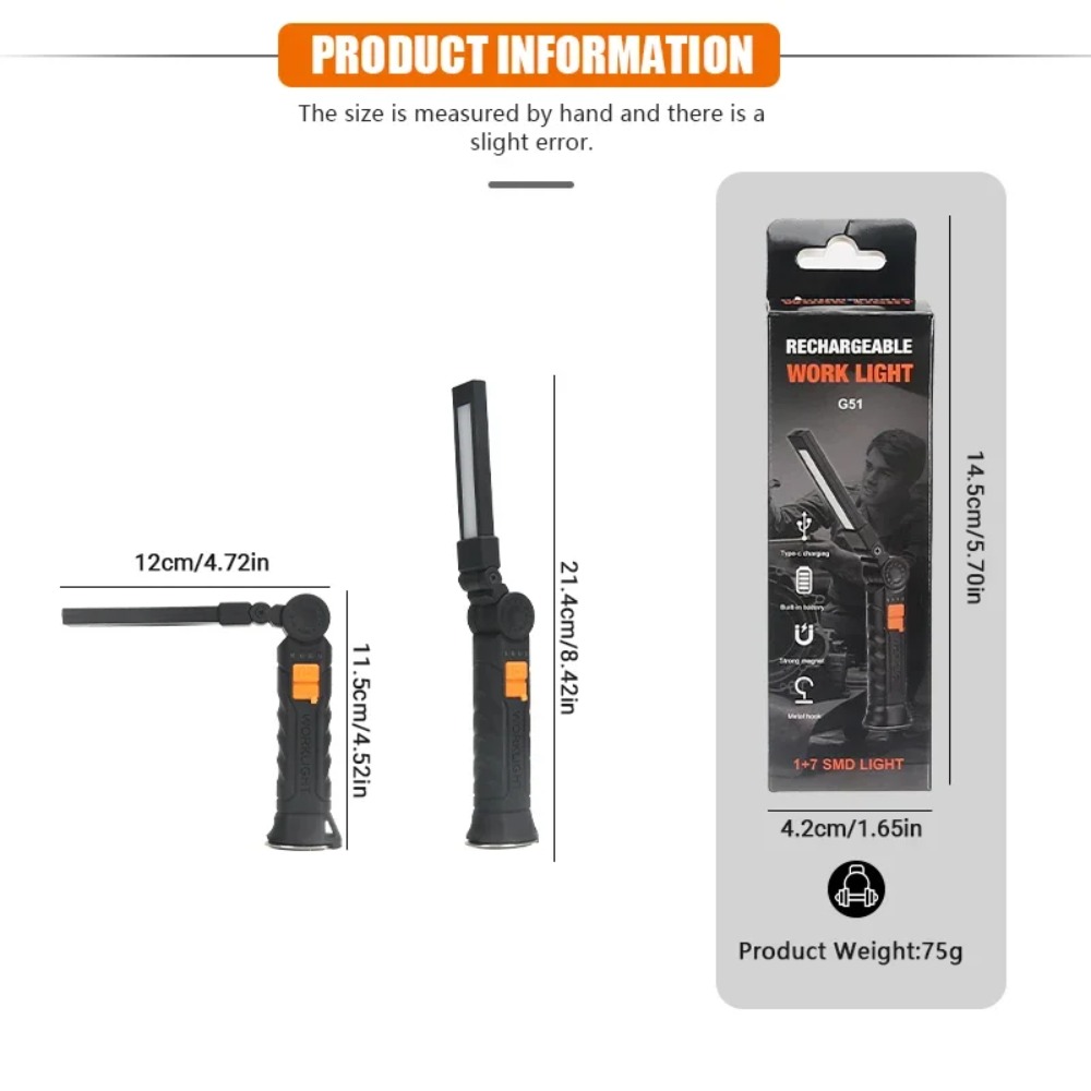Portable COB LED Flashlight US - Outdoor Lighting Guide recensione e prezzo
