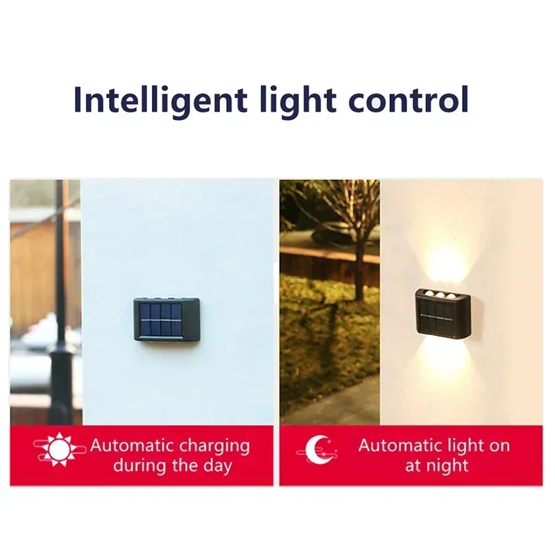 COB Solar Wall Lamp Outdoor Wa - Outdoor Lighting Quality recensione e prezzo