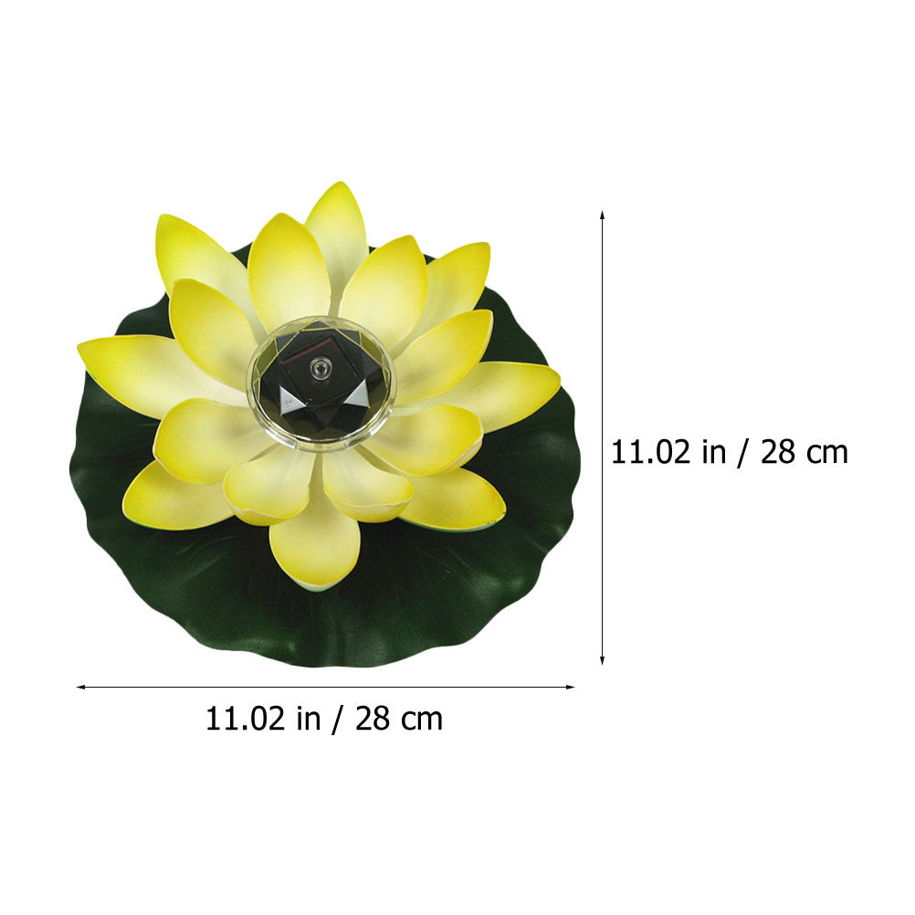 2Pcs Solar Lotus Lamp Floating - Outdoor Lighting Lamps recensione e prezzo