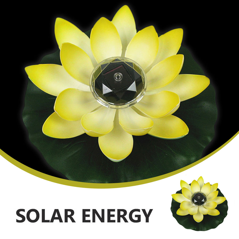 2Pcs Solar Lotus Lamp Floating - Outdoor Lighting Lamps recensione e prezzo