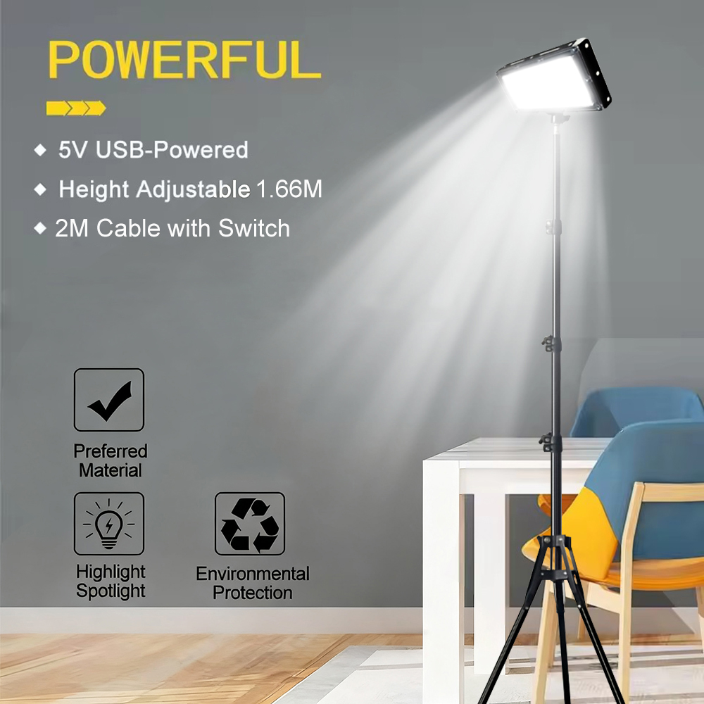 LED Work Lights with Stand, 3  - Outdoor Lighting Switch recensione e prezzo