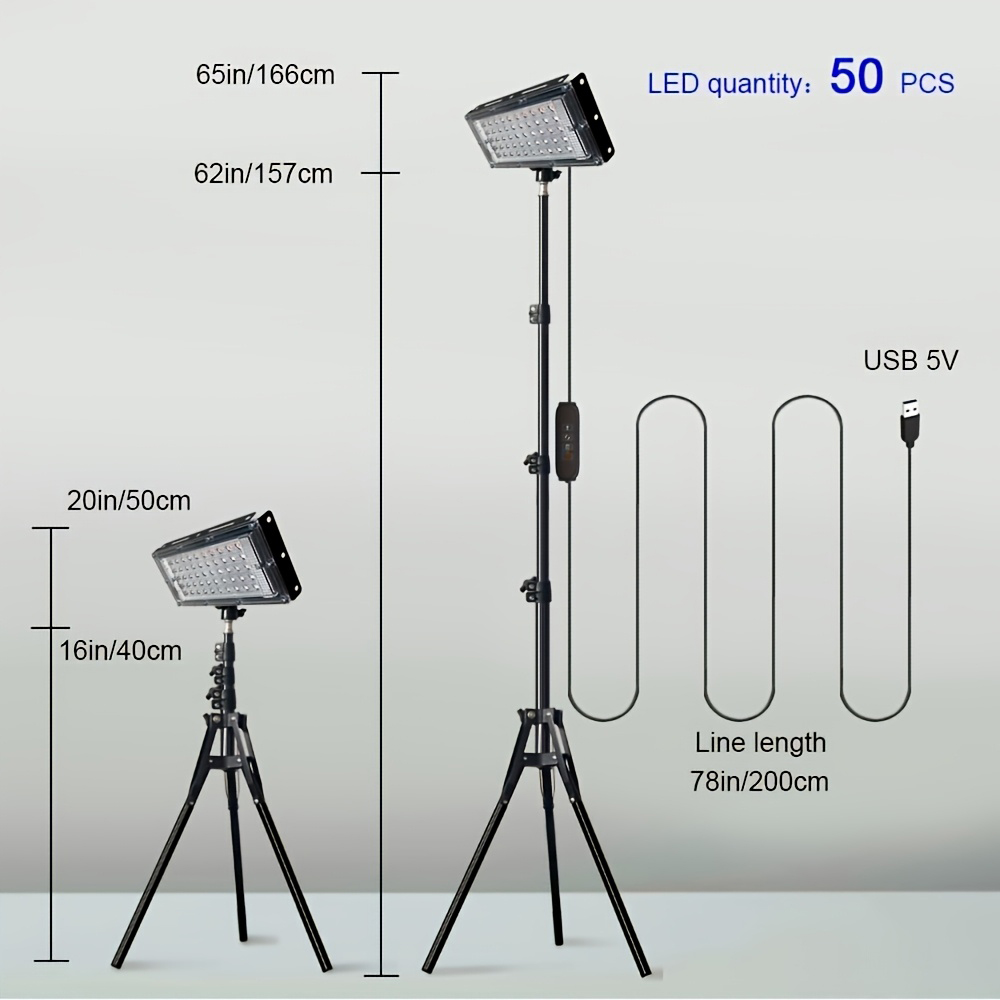 LED Work Lights with Stand, 3  - Outdoor Lighting Switch recensione e prezzo