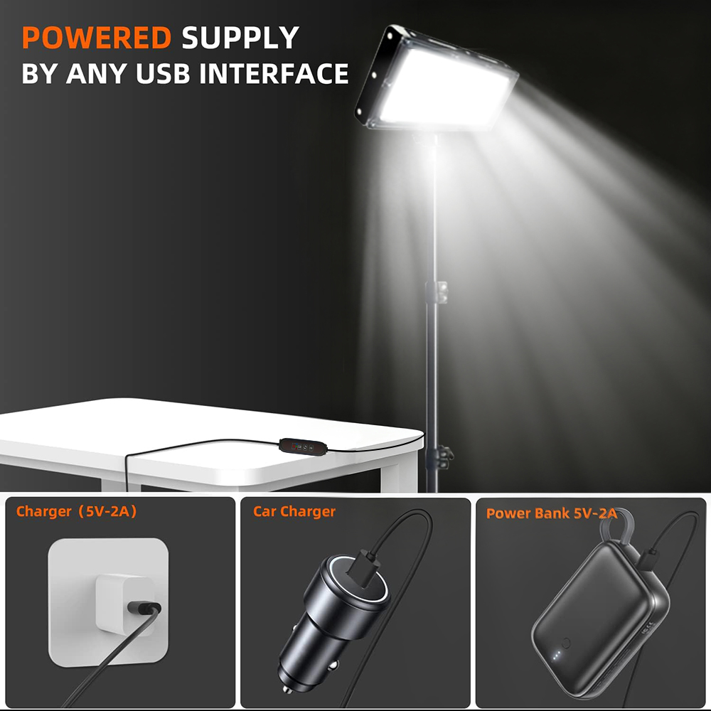 LED Work Lights with Stand, 3  - Outdoor Lighting Switch recensione e prezzo