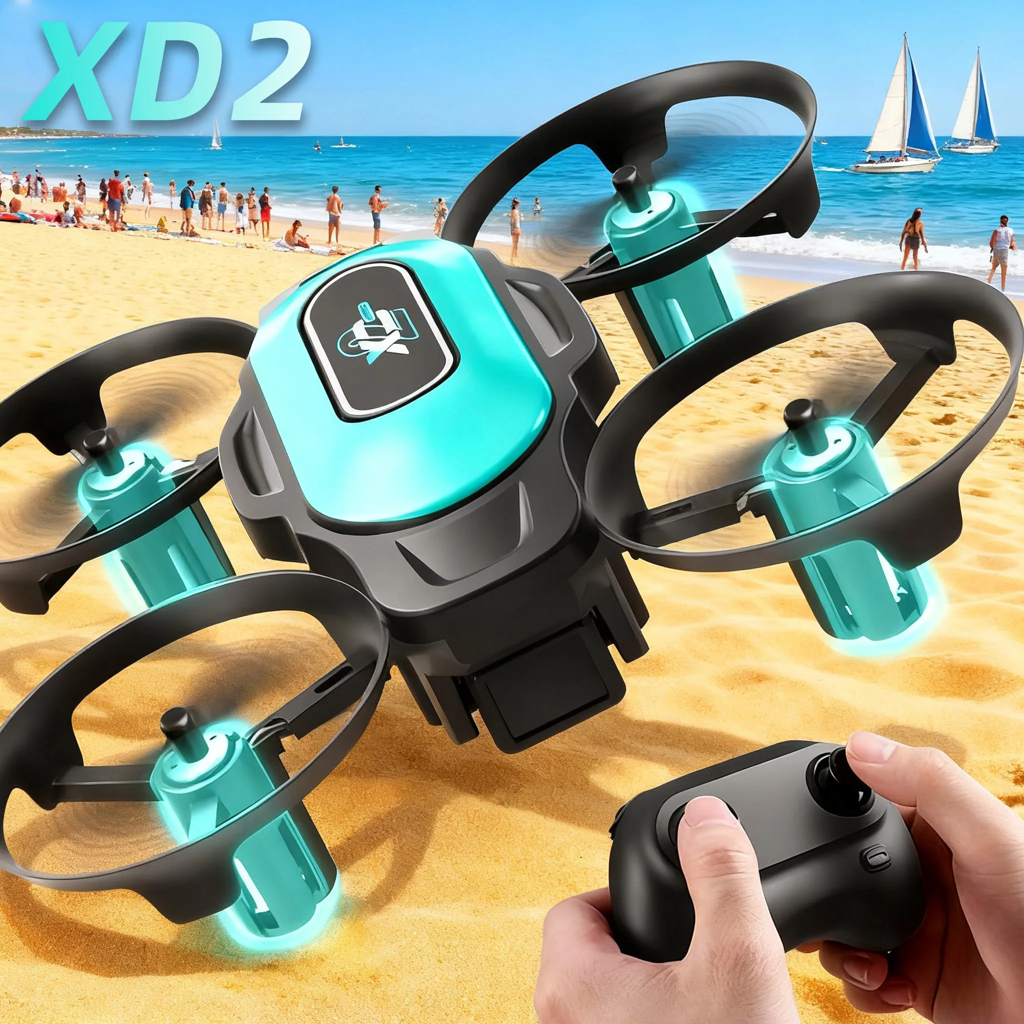 XD2 Mini Drone, 360° Stunt Fli - Outdoor Lighting And Camera recensione e prezzo