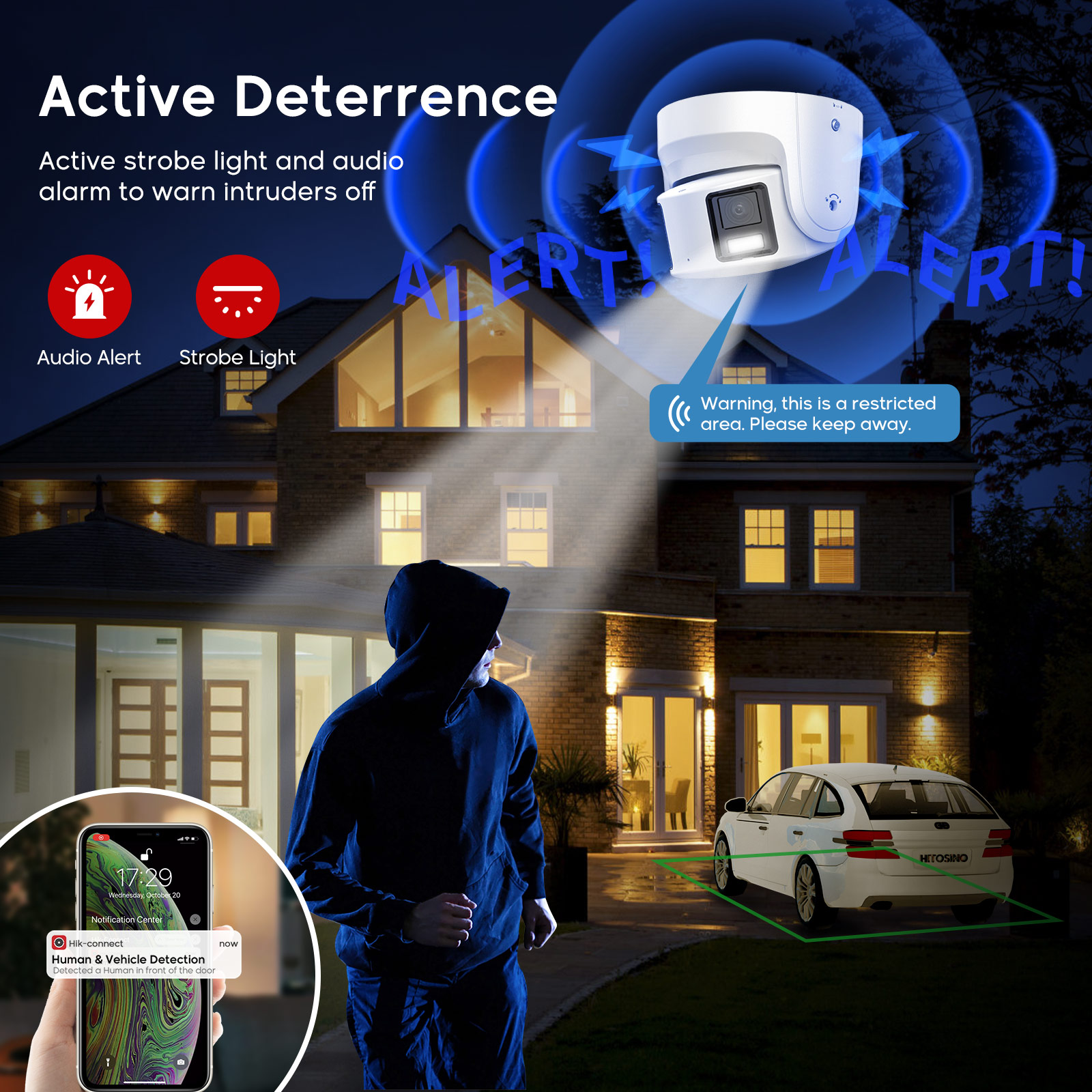 Hikvision Panoramic ColorVu IP - Outdoor Lighting And Camera recensione e prezzo