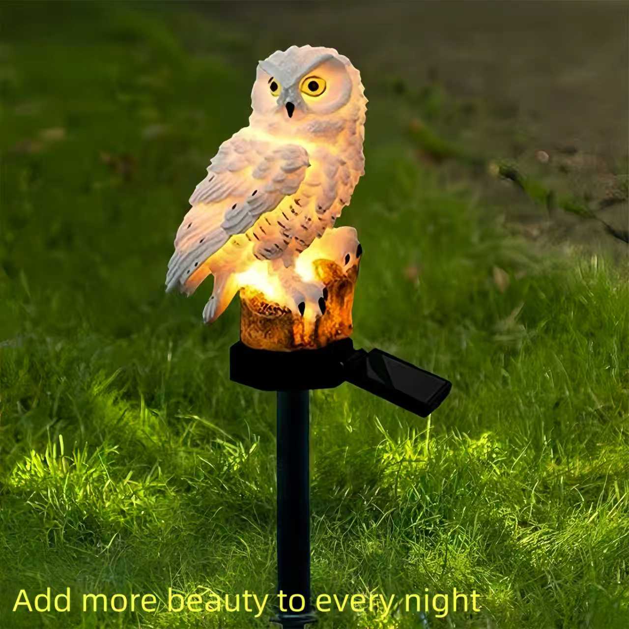 Solar Owl Garden Stake Light O - Outdoor Lighting Switch recensione e prezzo