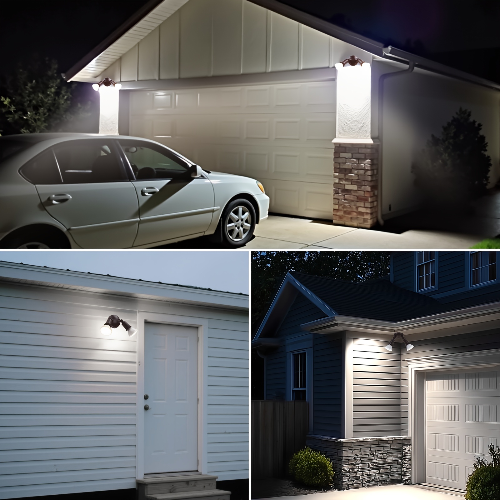 Set of Four Outdoor Floodlight - Outdoor Lighting Switch recensione e prezzo
