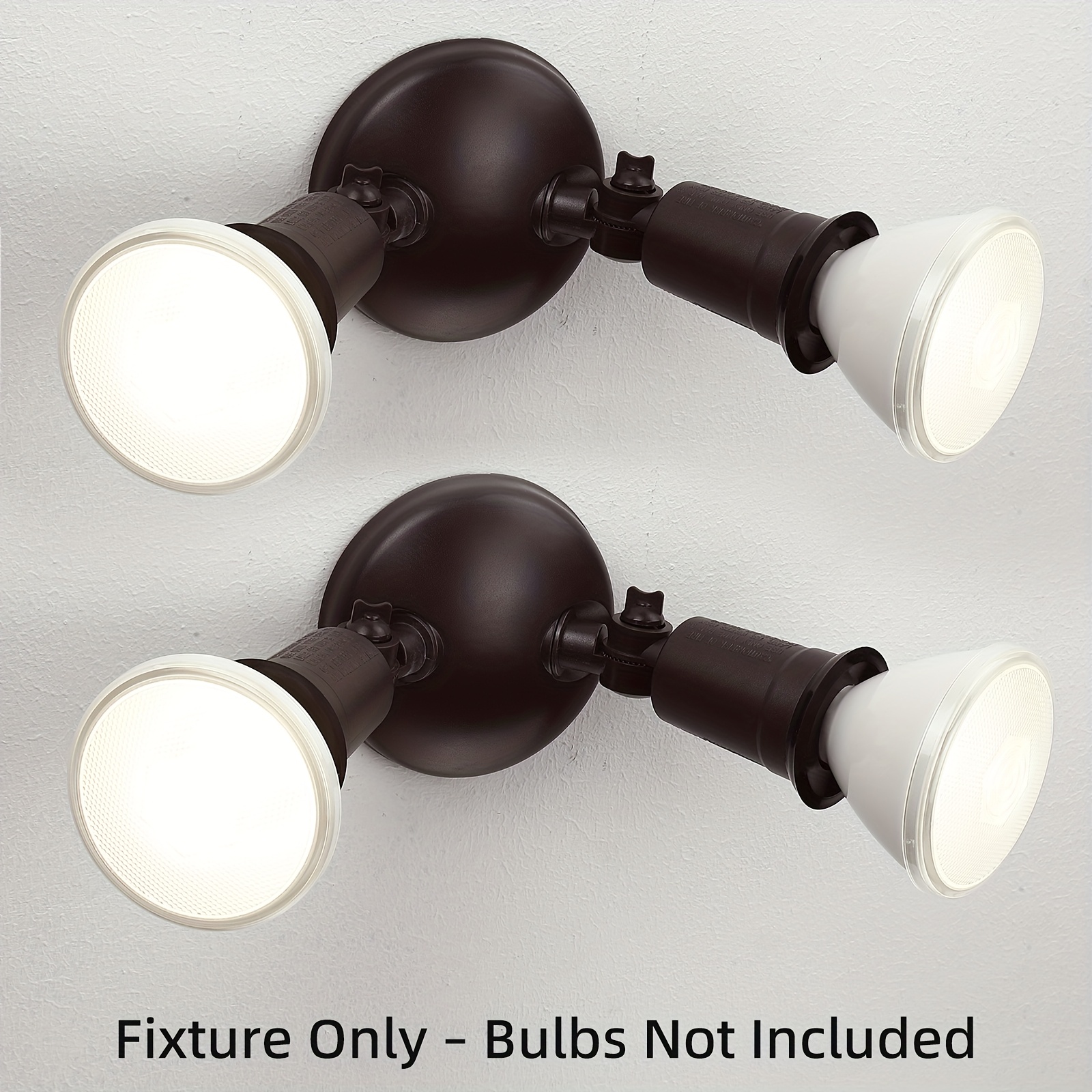 Set of Four Outdoor Floodlight - Outdoor Lighting Switch recensione e prezzo