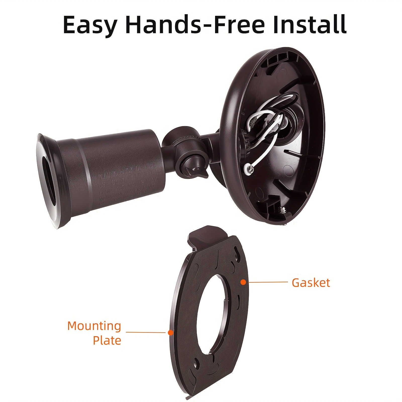 Set of Four Outdoor Floodlight - Outdoor Lighting Switch recensione e prezzo