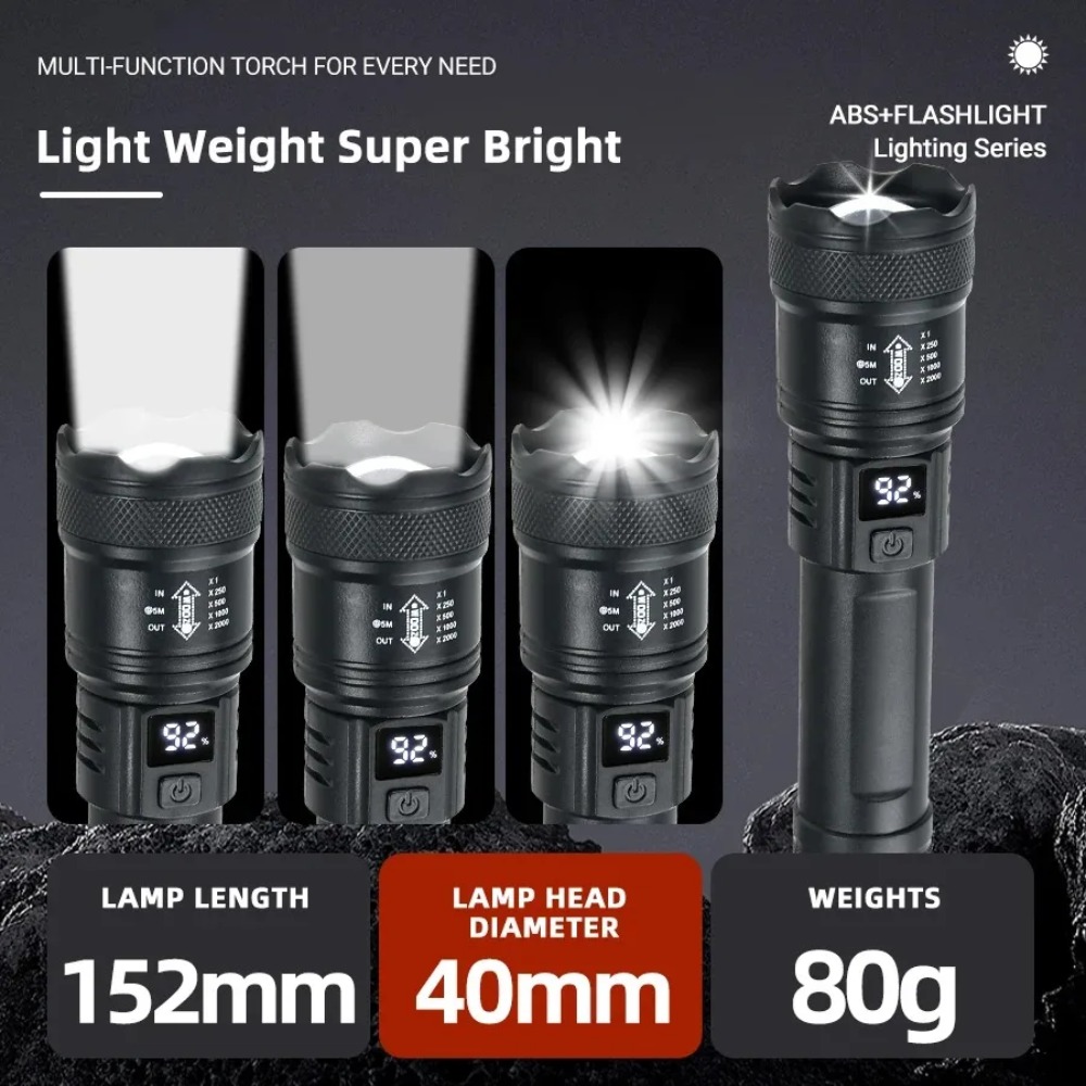 Rechargeable LED Flashlight Zo - Outdoor Lighting Quality recensione e prezzo