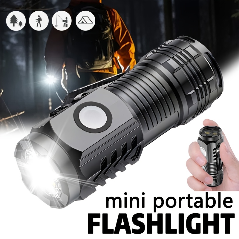 Mini 3LED Flashlight With Pen  - Outdoor Lighting Quality recensione e prezzo