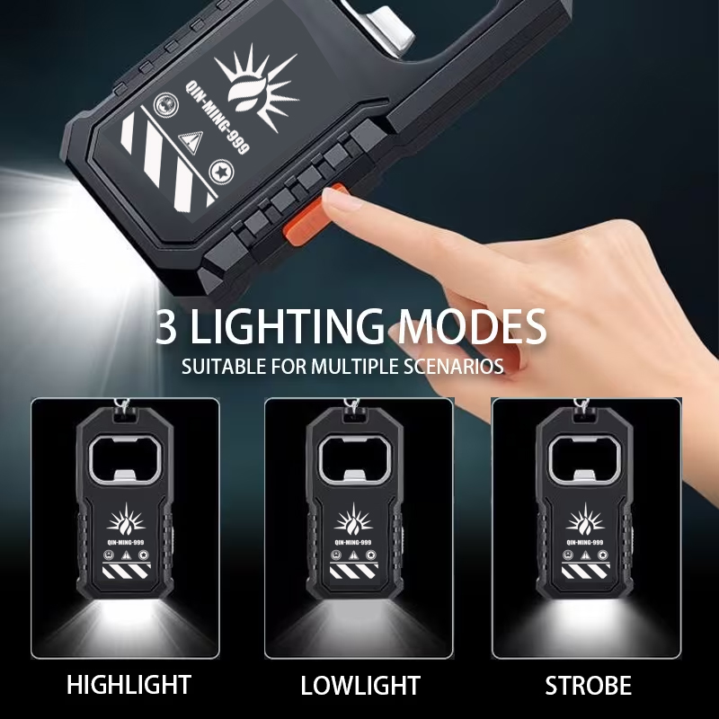 2Pcs Portable LED COB Keychain - Outdoor Lighting Guide recensione e prezzo