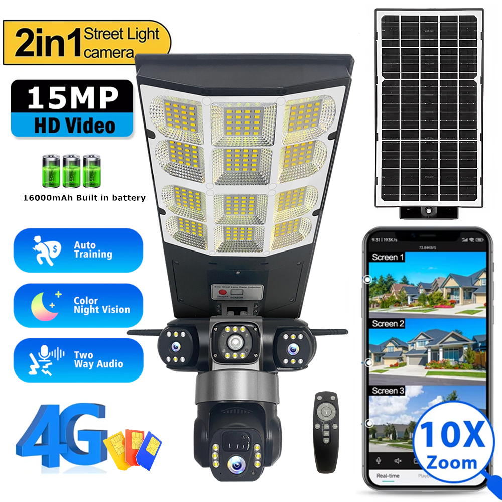 Solar 4G Street Light Camera 1 - Outdoor Lighting And Camera recensione e prezzo