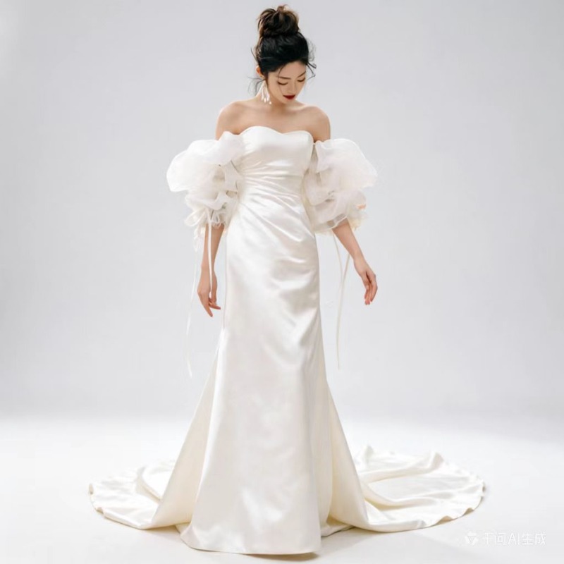 French Light Wedding Dress wit - Outdoor Lighting Jersey recensione e prezzo