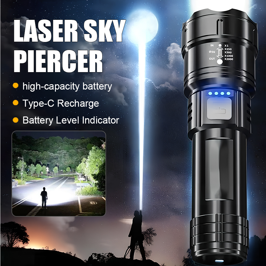 High Power P50 LED Flashlight  - Outdoor Lighting Guide recensione e prezzo