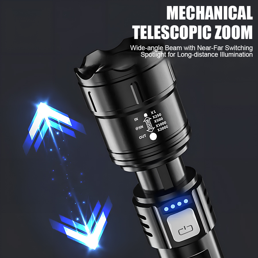 High Power P50 LED Flashlight  - Outdoor Lighting Guide recensione e prezzo