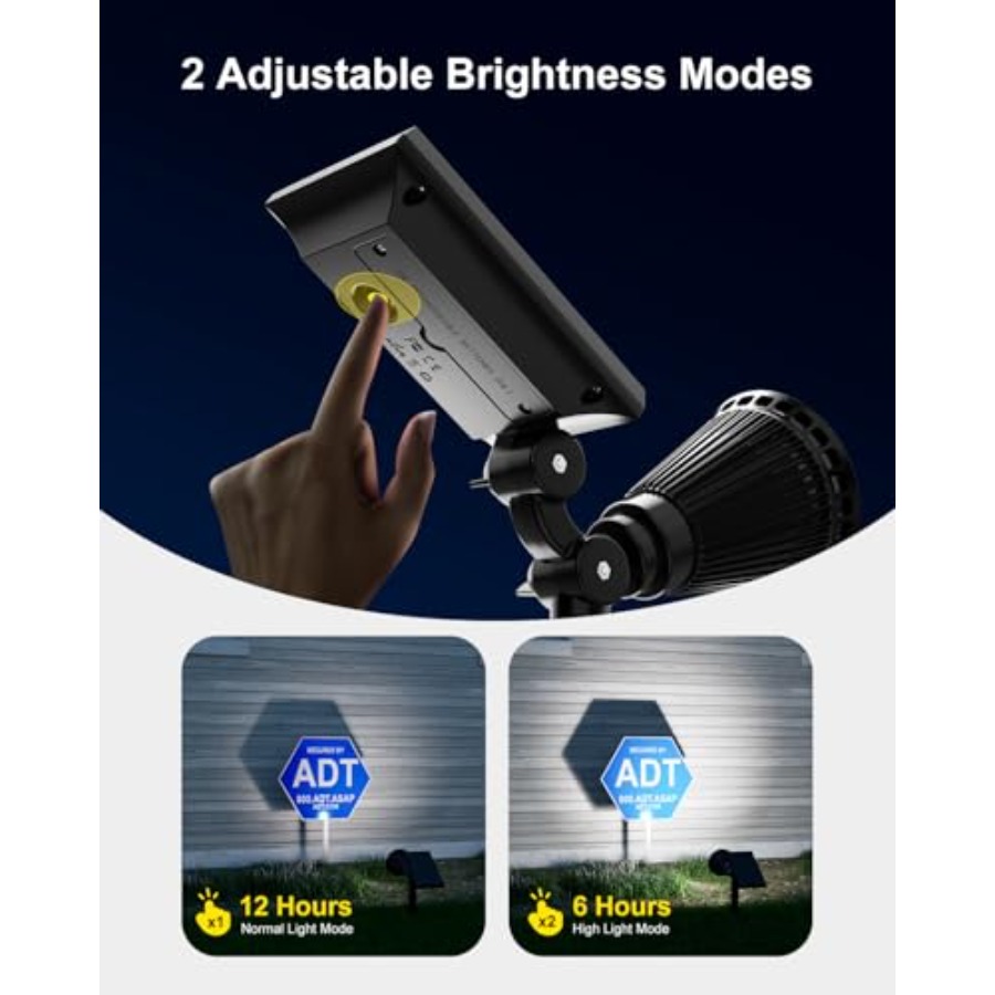 Solar Spotlights Outdoor Water - Outdoor Lighting Landscape recensione e prezzo
