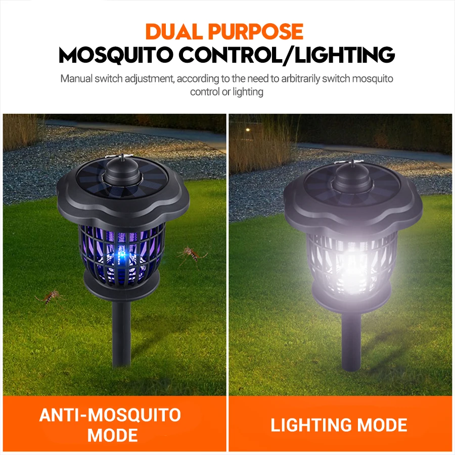 2-in-1 1200mAh LED Solar Light - Outdoor Lighting Effects recensione e prezzo