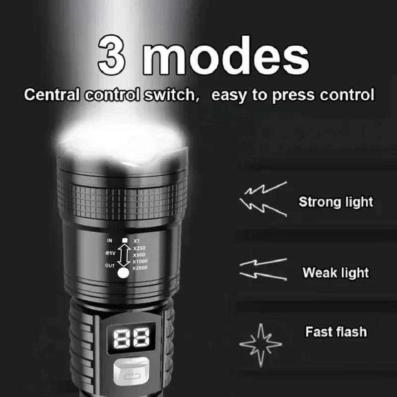 P50 High Brightness Flashlight - Outdoor Lighting Quality recensione e prezzo
