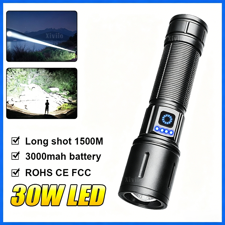 Super-powerful Flashlights Hig - Outdoor Lighting Mains Powered recensione e prezzo