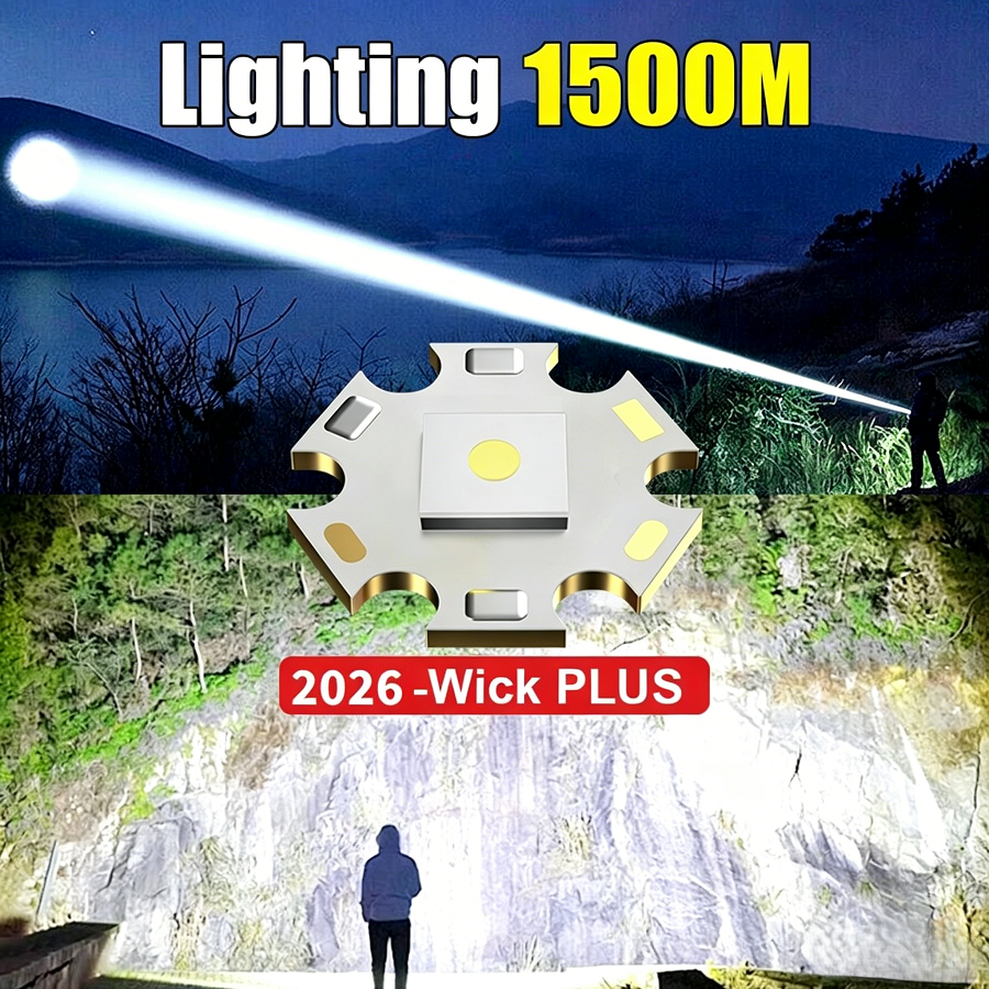 Super-powerful Flashlights Hig - Outdoor Lighting Mains Powered recensione e prezzo