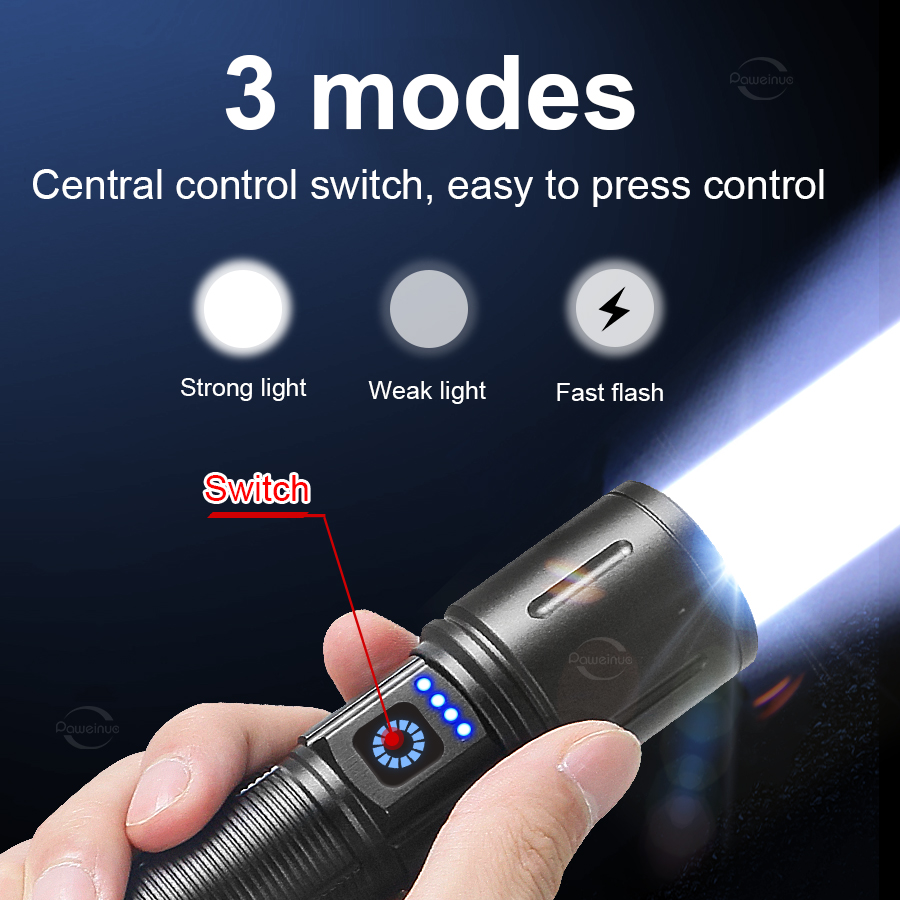 Super-powerful Flashlights Hig - Outdoor Lighting Mains Powered recensione e prezzo