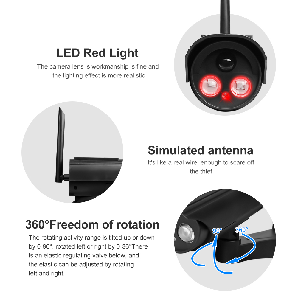 Outdoor Solar Simulation Camer - Outdoor Lighting And Camera recensione e prezzo