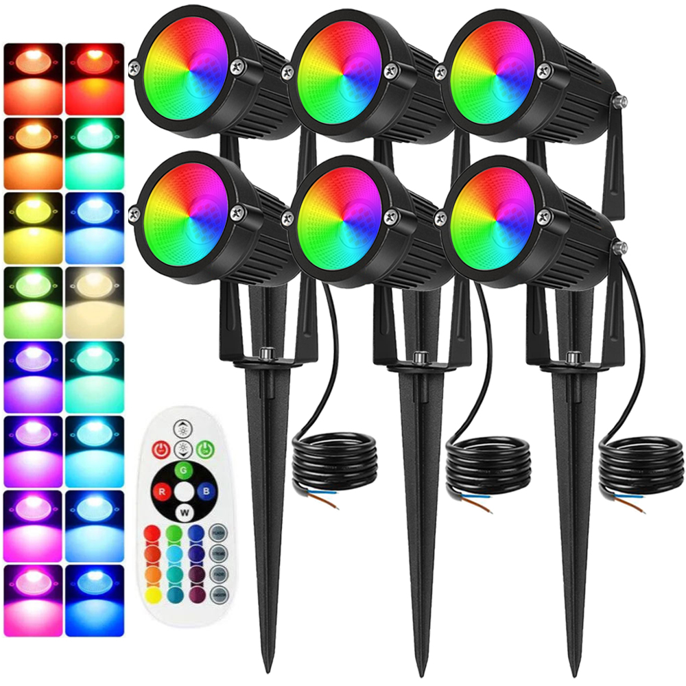 RGBW Landscape Lighting 10W wi - Outdoor Lighting Landscape recensione e prezzo