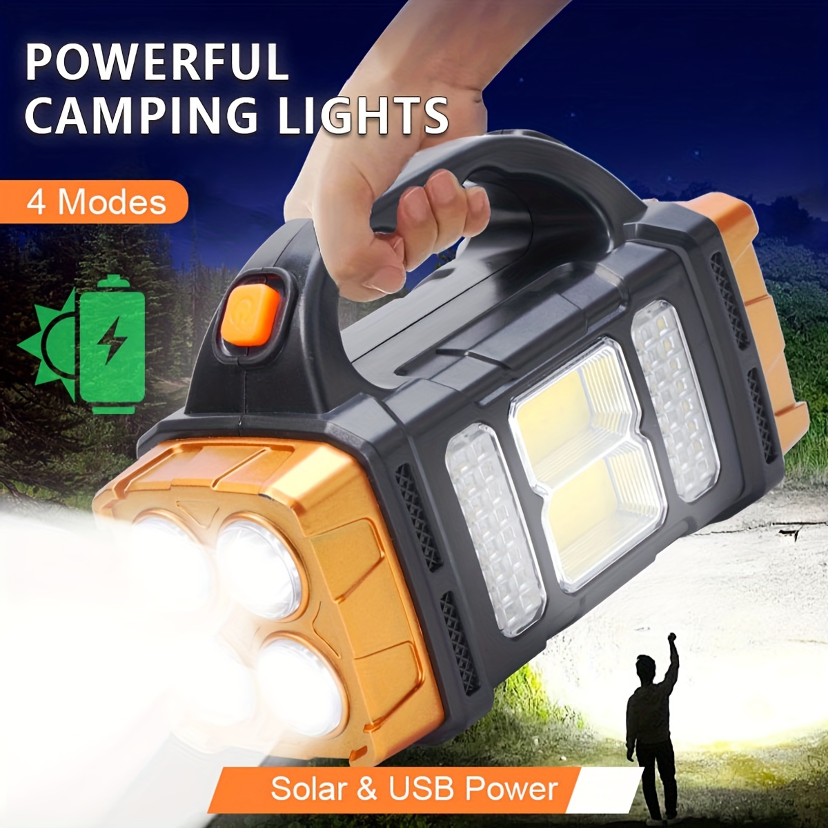 New Upgrade Rechargeable High  - Outdoor Lighting Quality recensione e prezzo