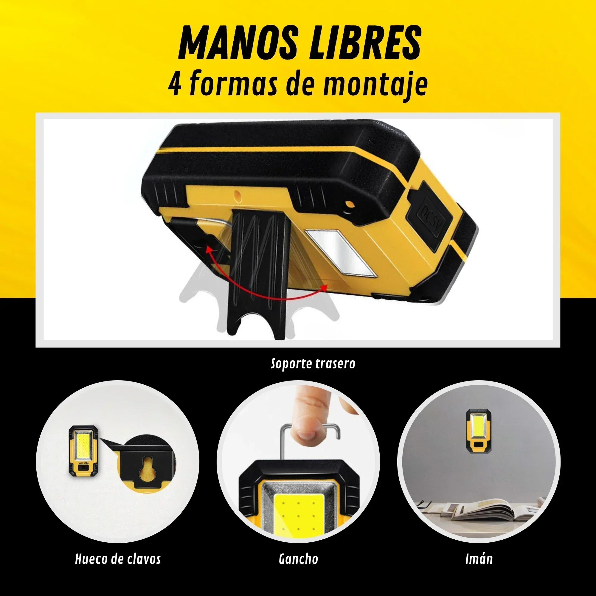 Portable 4000MaH Rechargeable  - Outdoor Lighting Guide recensione e prezzo