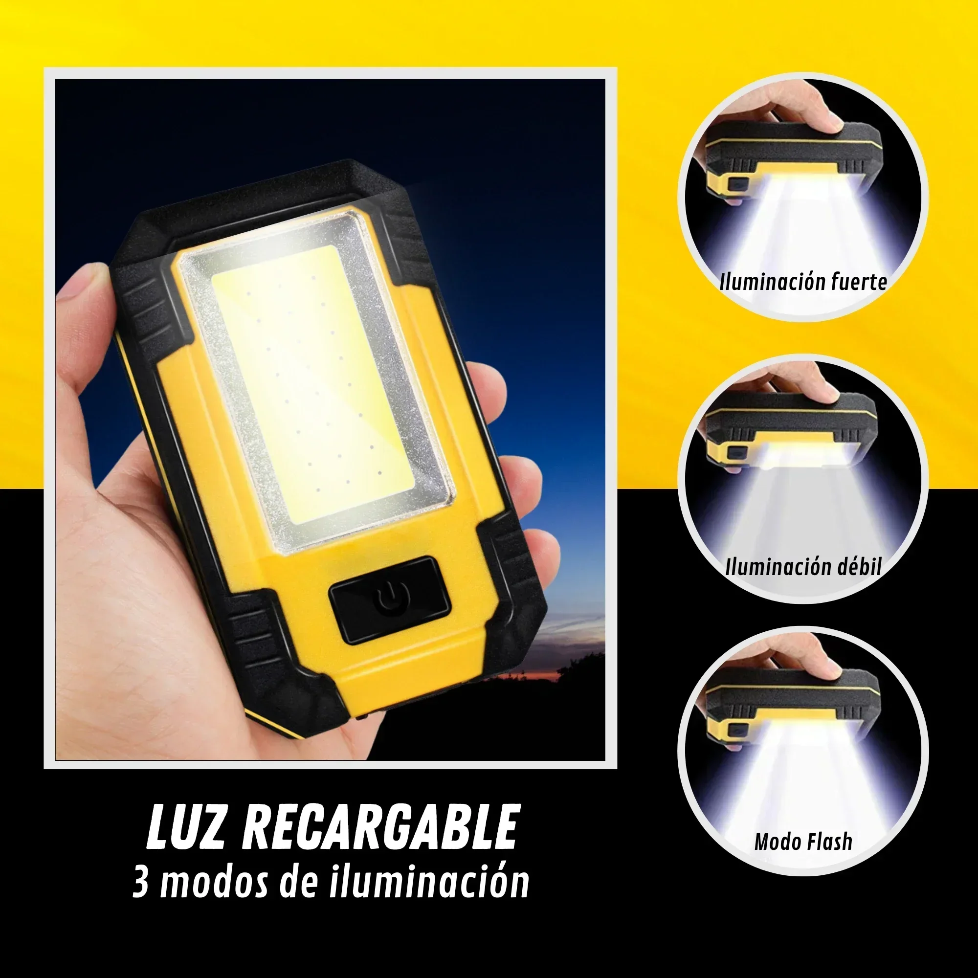 Portable 4000MaH Rechargeable  - Outdoor Lighting Guide recensione e prezzo