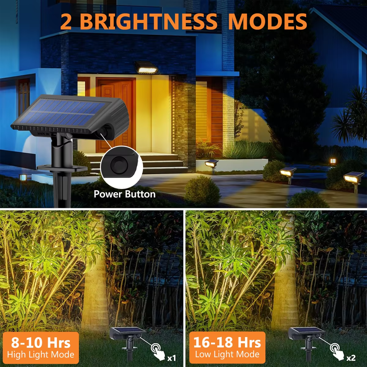 4 Pack Solar Landscape Spot Li - Outdoor Lighting Landscape recensione e prezzo