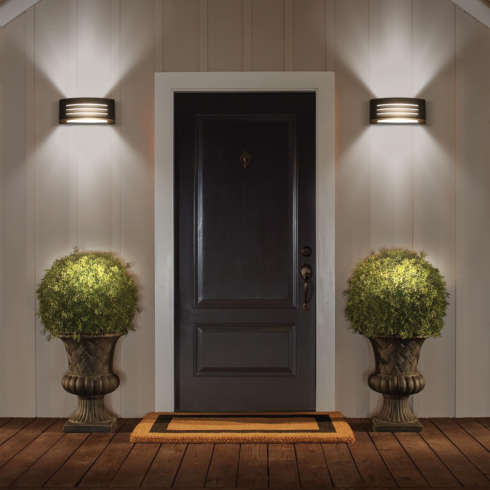 Outdoor Wall Light, Aluminum E - Outdoor Lighting Mains Powered recensione e prezzo