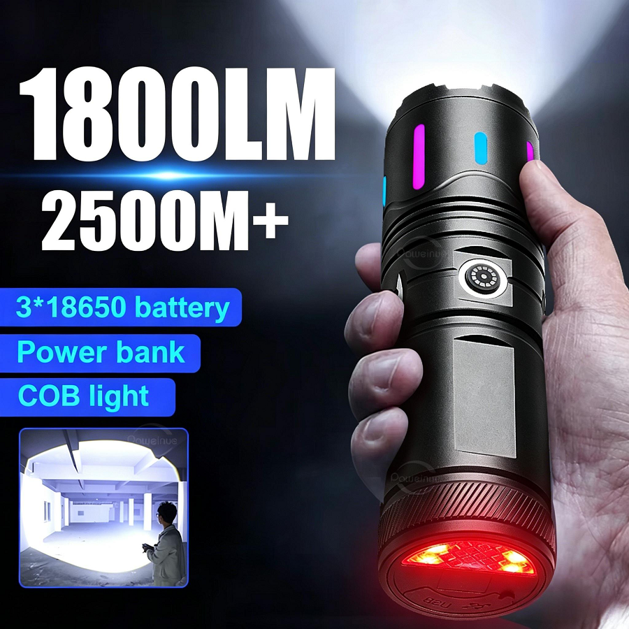 High Power LED Flashlight 1800 - Outdoor Lighting Mains Powered recensione e prezzo