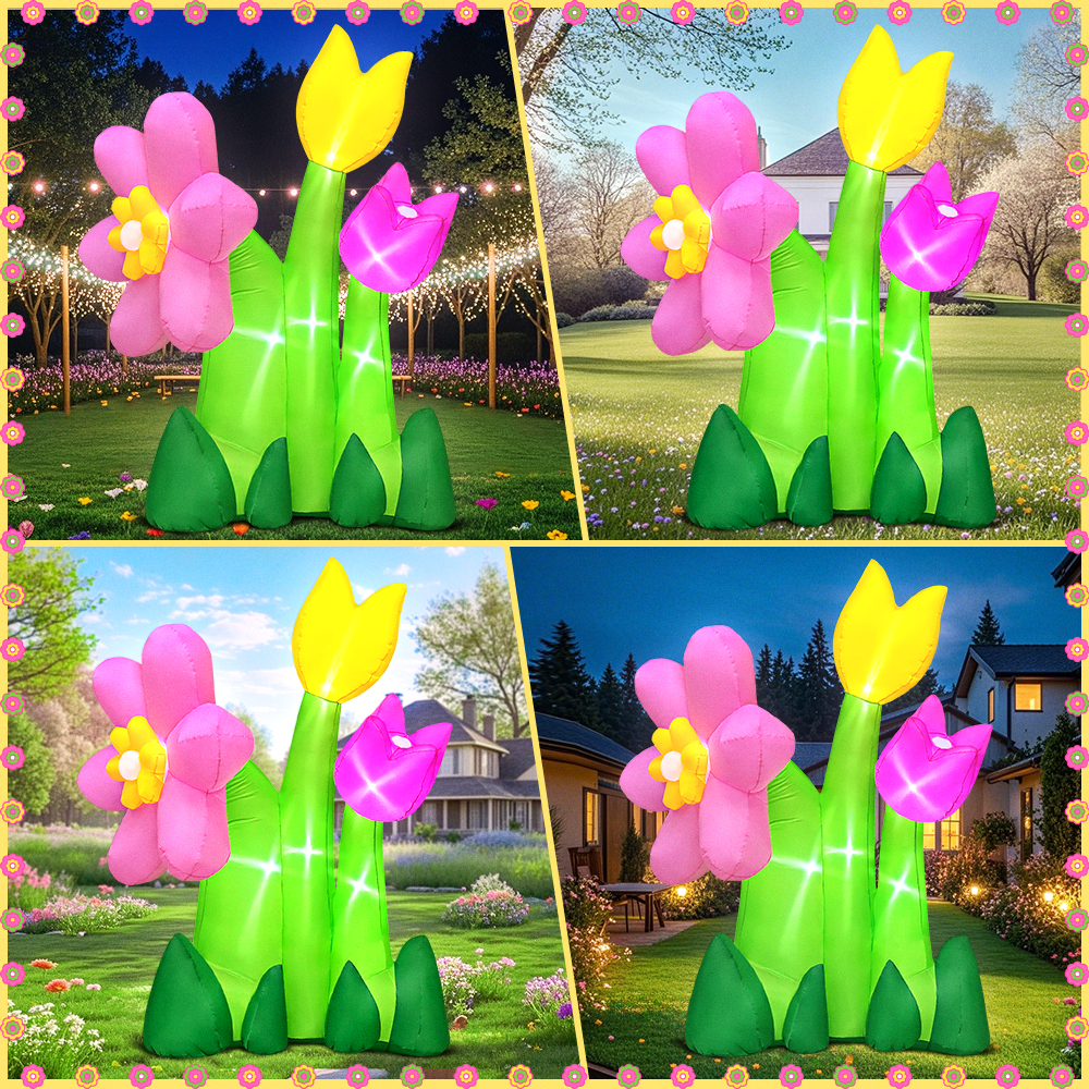 KOOY 6FT Spring Easter Inflata - Outdoor Lighting Effects recensione e prezzo